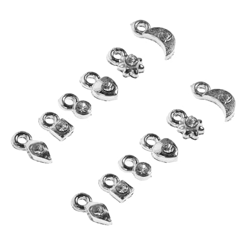 SAFIGLE 2Sätze Nagelschmuck Charms für DIY Maniküre Nageldekoration für Zuhause Profis Teiliges zur Gestaltung Individueller Nail Art von SAFIGLE
