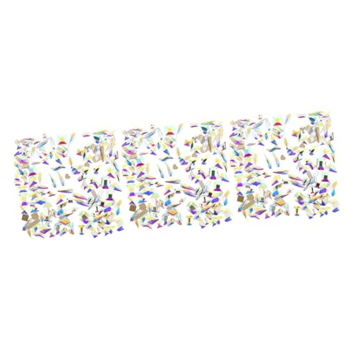SAFIGLE 3 Sätze Flatback Strasssteine Für Nail Art Glitzernde Nagelverzierungen Für Diy Für Partys Festivals Und Ab Mix 100 Stück * 3 von SAFIGLE