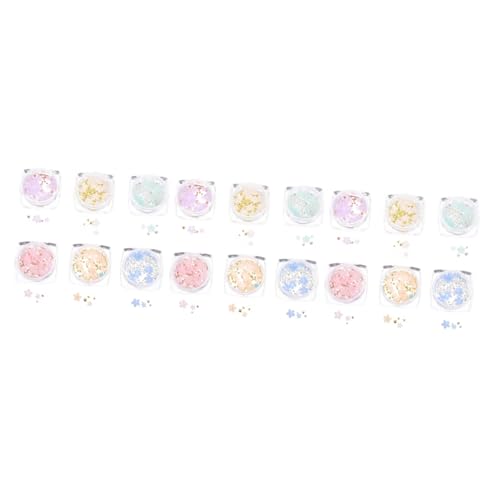 SAFIGLE 3 Sätze Nagelcharms Boxen Mit Farbwechsel Dekorationen Für Nagelkunst Für Diy Nail Art Designs 6boxen*3 SAFIGLE 3 Sätze Nagelcharms Boxen Mit Farbwechsel Dekorationen Für Nagelkunst Für Diy Nail Art Designs 6boxen*3 von SAFIGLE