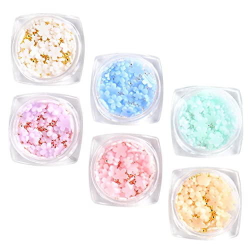 SAFIGLE 3 Sätze Nail Art Charms Sonnenblumen Resin Schmuck Für Maniküre Dekoration Für Nägel Handyhüllen Karten Und Mehr Auswahl 6boxen*3 von SAFIGLE