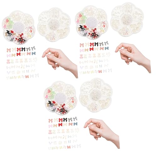 SAFIGLE 3 Sätze Nail Charms Mit Perlen Und Bogen Design Boxen Für Kreative Nagelkunst Maniküre Zubehör Für Stilvolle Nägel Und Diy Dekorationen 2boxen*3 SAFIGLE 3 Sätze Nail Charms Mit Perlen Und Bogen Design Boxen Für Kreative Nagelkunst Maniküre Zubehör Für Stilvolle Nägel Und Diy Dekorationen 2boxen*3 von SAFIGLE