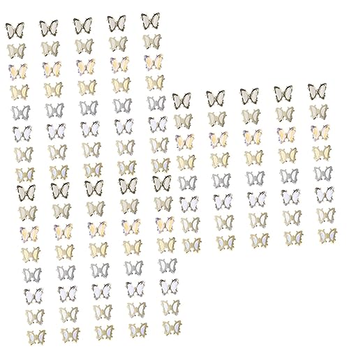 SAFIGLE 3 Sätze Schmetterling Nagelschmuck Teiliges Set Für Kreative Nagelkunst Und Maniküre Dekorationen Leuchtende Farben Und Einfache Anwendung Für Diy Nageldesigns 40 Stück * 3 SAFIGLE 3 Sätze Schmetterling Nagelschmuck Teiliges Set Für Kreative Nagelkunst Und Maniküre Dekorationen Leuchtende Farben Und Einfache Anwendung Für Diy Nageldesigns 40 Stück * 3 von SAFIGLE