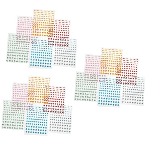 SAFIGLE 3 Sätze Strass-aufkleber Strasssteine Gesicht Edelsteine aufkleber Entzückende Edelsteinaufkleber Edelstein-bling-aufkleber Strass-kunststoff 6 Blätter * 3 SAFIGLE 3 Sätze Strass-aufkleber Strasssteine Gesicht Edelsteine aufkleber Entzückende Edelsteinaufkleber Edelstein-bling-aufkleber Strass-kunststoff 6 Blätter * 3 von SAFIGLE