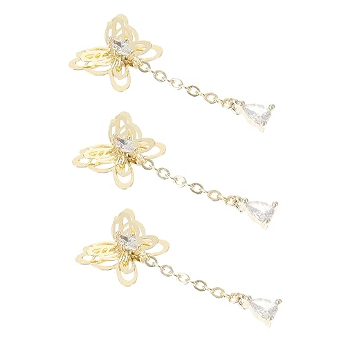 SAFIGLE 3 Stück Glitzer Nail Charms Dekorative Nagelstuds aus für Diy Nagelkunst Geeignet für Professionelle und Persönliche Anwendungen für und Mädchen SAFIGLE 3 Stück Glitzer Nail Charms Dekorative Nagelstuds aus für Diy Nagelkunst Geeignet für Professionelle und Persönliche Anwendungen für und Mädchen von SAFIGLE