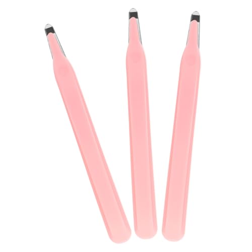 SAFIGLE 3 Stück Teiliges Pinkes Heftklammerentfernungsset Handlicher Stift-staple-remover mit Rutschfestem Griff Effizientes Büro Schulzubehör für Schnelles Entfernen Platzsparend und von SAFIGLE