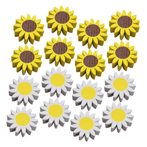 SAFIGLE 30 Stück Teiliges Sonnenblumen Holzperlen Bunte DIY Schmuckperlen mit Handgefertigte Girlande Holzperlen für Basteln Natürliche Holzplättchen für Sommerdeko Zufällige Farbe SAFIGLE 30 Stück Teiliges Sonnenblumen Holzperlen Bunte DIY Schmuckperlen mit Handgefertigte Girlande Holzperlen für Basteln Natürliche Holzplättchen für Sommerdeko Zufällige Farbe von SAFIGLE