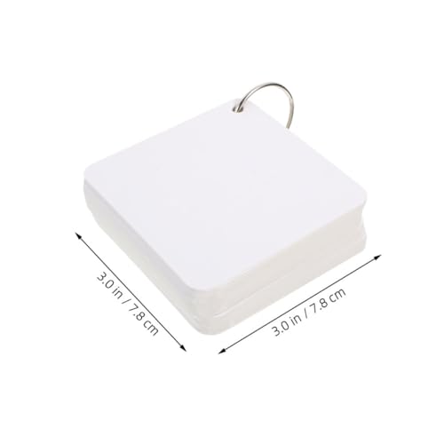 SAFIGLE 300 Blatt Leichte Karteikarten Vielseitige DIY Notizkarten für Lernen Notizen Basteln Praktisch und Tragbar für Schule Büro und Zuhause von SAFIGLE