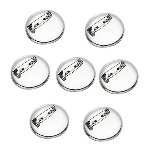 SAFIGLE 300stücke Broschen Zubehör Runde Disc Basis Clips Broschen Accessoires Für Schmuckherstellung Und Kreative Projekte von SAFIGLE