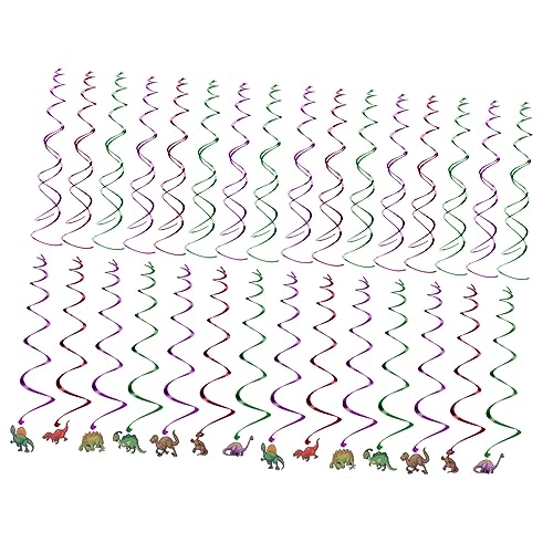 30St Spiralen Dekorationen wirbelt Ornament hängende Wirbel Party-Spiralen Erwachsener Kleidung 34-teiliges Set schmücken von SAFIGLE