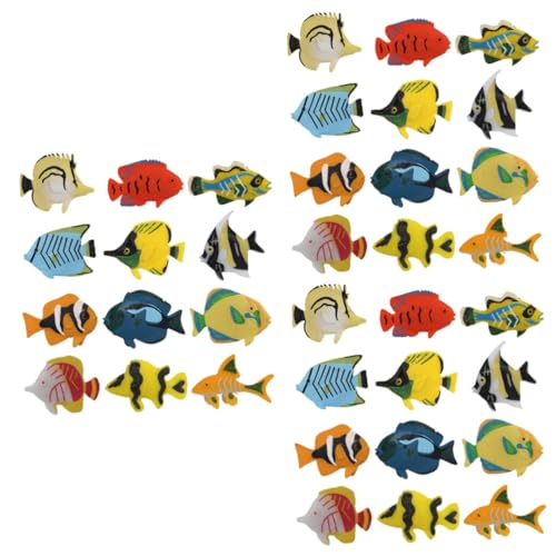 SAFIGLE 36 kindergeburtstags mitgebsel Toddler Toys deko unterwasserwelt aquaristik zubehör unterwasserwelt deko Aquarium Zubehör Educational Toys Spielzeug Tier Modell Ornamente von SAFIGLE