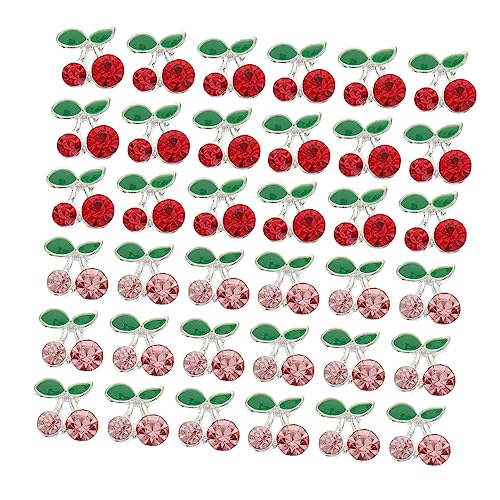 SAFIGLE 36Stücke Charms Kirschdekorationen für Nageldesign Einfach zu Verwenden für Natürliche und Künstliche Nägel für Feste Hochzeiten und Persönliche Anlässe SAFIGLE 36Stücke Charms Kirschdekorationen für Nageldesign Einfach zu Verwenden für Natürliche und Künstliche Nägel für Feste Hochzeiten und Persönliche Anlässe von SAFIGLE