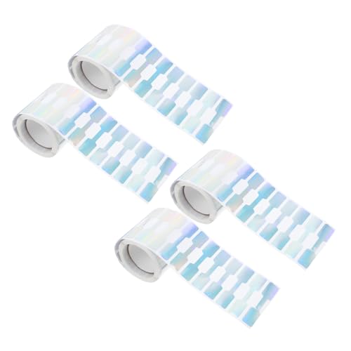 SAFIGLE 4 Rollen Selbstklebende Preisschilder Schmucketiketten aus Wasserfestem Kraftpapier Blanko Labels zum Beschriften für Halsketten Armbänder Ohrringe und Bekleidung Langlebige SAFIGLE 4 Rollen Selbstklebende Preisschilder Schmucketiketten aus Wasserfestem Kraftpapier Blanko Labels zum Beschriften für Halsketten Armbänder Ohrringe und Bekleidung Langlebige von SAFIGLE