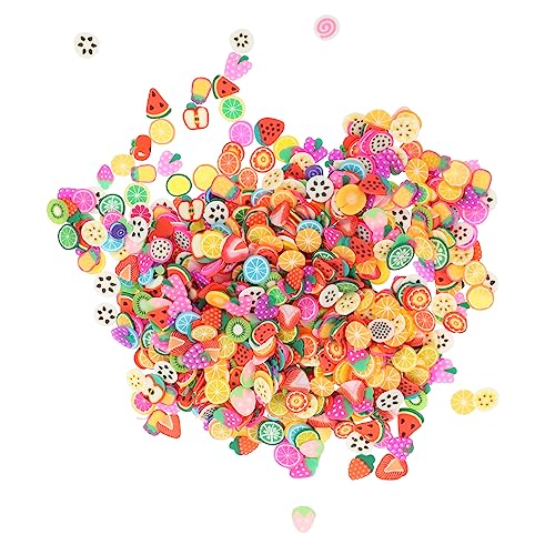 SAFIGLE 4 Sätze Nail Charms Für Diy Maniküre Polymer Clay Dekoration Für Nägel Früchte Und Kuchen Designs Nagelkunst Und Schmuckherstellung 4000 Stück * 4 von SAFIGLE