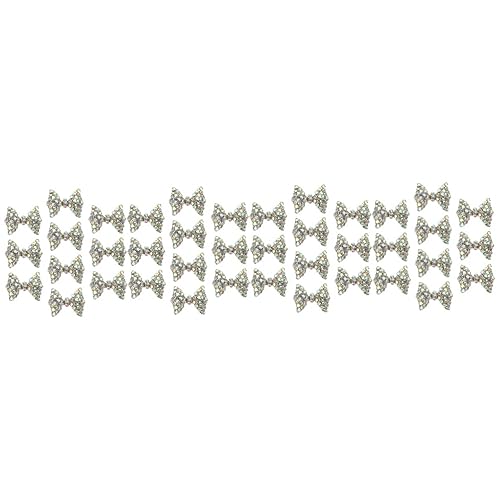SAFIGLE 4 Sätze Teiliges Große Schleifen Nail Charms Ab Nageldekoration Für Maniküre Diy Zubehör Für Nägel Für Verschiedene Anlässe 10 Stück * 4 von SAFIGLE