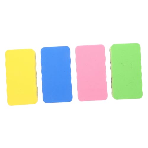 SAFIGLE 4 Stück Bunte Whiteboard Radiergummi aus Eva filz Magnetisch Wiederverwendbar Abwaschbar Vielseitig für Büro Schule Klassenzimmer Einfache Reinigung mit Wasser Farbenfroher SAFIGLE 4 Stück Bunte Whiteboard Radiergummi aus Eva filz Magnetisch Wiederverwendbar Abwaschbar Vielseitig für Büro Schule Klassenzimmer Einfache Reinigung mit Wasser Farbenfroher von SAFIGLE