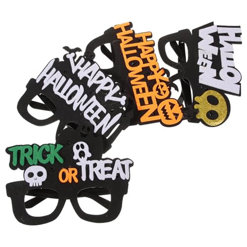 SAFIGLE 4 Stück LED Halloween Brillen Teiliges Leuchtendes Party Zubehör für Unvergessliche Feiern für Halloween Dekorationen und Festivals Glänzende für SAFIGLE 4 Stück LED Halloween Brillen Teiliges Leuchtendes Party Zubehör für Unvergessliche Feiern für Halloween Dekorationen und Festivals Glänzende für von SAFIGLE
