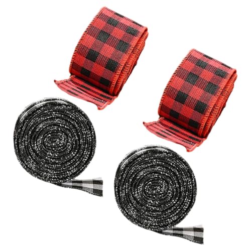 SAFIGLE 4 Stück Weißes Geschenkband für Weihnachtsbaumdekoration Geschenkverpackung und Kranzgestaltung Strapazierfähig und Vielseitig Einsetzbar SAFIGLE 4 Stück Weißes Geschenkband für Weihnachtsbaumdekoration Geschenkverpackung und Kranzgestaltung Strapazierfähig und Vielseitig Einsetzbar von SAFIGLE