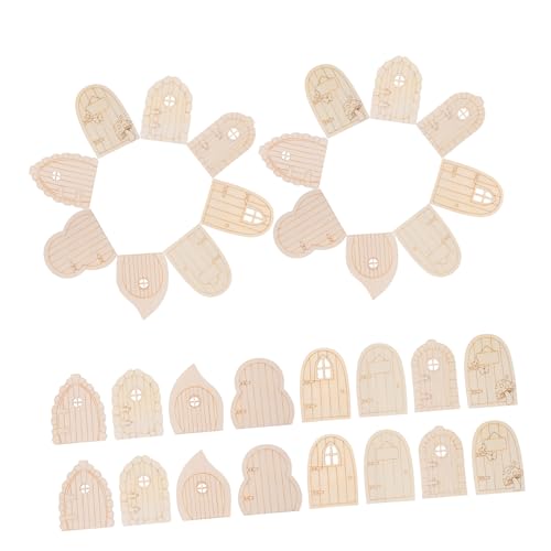 SAFIGLE 40 Stück Teiliges DIY Holz Miniatur Elfenhaus Türen Unbemalt Wetterfest für Baumstamm Garten Büro Party Dekoration Vielseitig zum Bemalen und Gestalten SAFIGLE 40 Stück Teiliges DIY Holz Miniatur Elfenhaus Türen Unbemalt Wetterfest für Baumstamm Garten Büro Party Dekoration Vielseitig zum Bemalen und Gestalten von SAFIGLE
