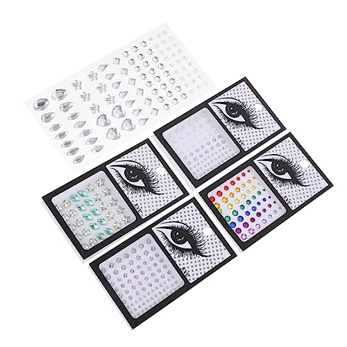 SAFIGLE 5 Blätter Teiliges Set Selbstklebende Makeup Juwelen für Augen Ab Farben Farben Verschiedene Formen für DIY Make Up und Wasserfest und Einfach Anzubringen SAFIGLE 5 Blätter Teiliges Set Selbstklebende Makeup Juwelen für Augen Ab Farben Farben Verschiedene Formen für DIY Make Up und Wasserfest und Einfach Anzubringen von SAFIGLE