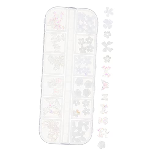 SAFIGLE 5 Boxen Nagelcharms Blüten Dekorationen aus Hochwertigem Harz für Diy Nageldesign für Kreative Nagelkunst und Maniküre für Verschiedene Anlässe SAFIGLE 5 Boxen Nagelcharms Blüten Dekorationen aus Hochwertigem Harz für Diy Nageldesign für Kreative Nagelkunst und Maniküre für Verschiedene Anlässe von SAFIGLE