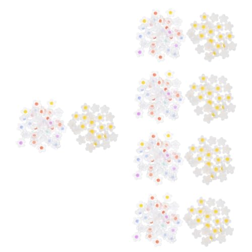SAFIGLE 5 Sätze Blumen Nagel Dekorationen Resin Nail Art Zubehör Für Diy Maniküre Für Zuhause Oder Nagelsalons Einfache Anwendung Stilvolles Design 100 Stück * 5 von SAFIGLE