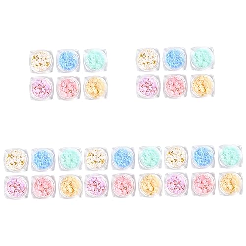 SAFIGLE 5 Sätze Boxen Nagelkunst Maniküre Dekoration Diy Zubehör Für Handyhüllen Für Nageldesigns Und Bastelprojekte 6boxen*5 von SAFIGLE