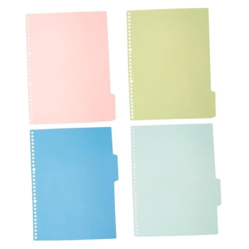 SAFIGLE 5 Sätze Bunte mit Löchern Umweltfreundliche Pp trennblätter Beschreibbare Insertable Tabs Geeignet für Ordner Büro Schulmaterial zur Übersichtlichen Dokumentenorganisation SAFIGLE 5 Sätze Bunte mit Löchern Umweltfreundliche Pp trennblätter Beschreibbare Insertable Tabs Geeignet für Ordner Büro Schulmaterial zur Übersichtlichen Dokumentenorganisation von SAFIGLE