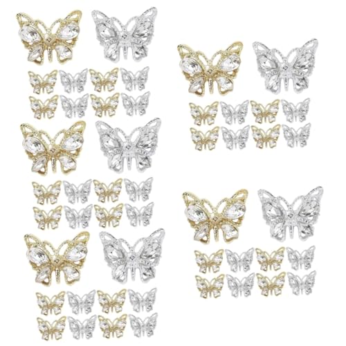 SAFIGLE 5 Sätze Nagelschmuck Bohrer Nagelkunst Schmetterling Klare Schmetterling Nagel Charms Nagel Charms Niedliche Strass Nagel Schmetterling Charms Nagelkunst Zubehör Für 10 Stück * 5 SAFIGLE 5 Sätze Nagelschmuck Bohrer Nagelkunst Schmetterling Klare Schmetterling Nagel Charms Nagel Charms Niedliche Strass Nagel Schmetterling Charms Nagelkunst Zubehör Für 10 Stück * 5 von SAFIGLE