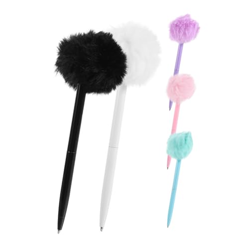 SAFIGLE 5 Stück Teiliges Dekorative Flauschige Kugelschreiber mit Plüschball Glattes Schreiben Bunte Schul Werbegeschenk pens für Studenten Freunde Familie Tragbar und Originell SAFIGLE 5 Stück Teiliges Dekorative Flauschige Kugelschreiber mit Plüschball Glattes Schreiben Bunte Schul Werbegeschenk pens für Studenten Freunde Familie Tragbar und Originell von SAFIGLE
