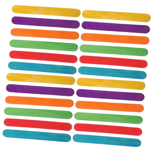 SAFIGLE 50 Stück Bunte Jumbo Eisstiele aus Holz Bastelstäbchen für DIY Kunstprojekte Stabile Holzsticks für Bastelarbeiten für Heim Schulkunst Vielseitige Verwendung SAFIGLE 50 Stück Bunte Jumbo Eisstiele aus Holz Bastelstäbchen für DIY Kunstprojekte Stabile Holzsticks für Bastelarbeiten für Heim Schulkunst Vielseitige Verwendung von SAFIGLE