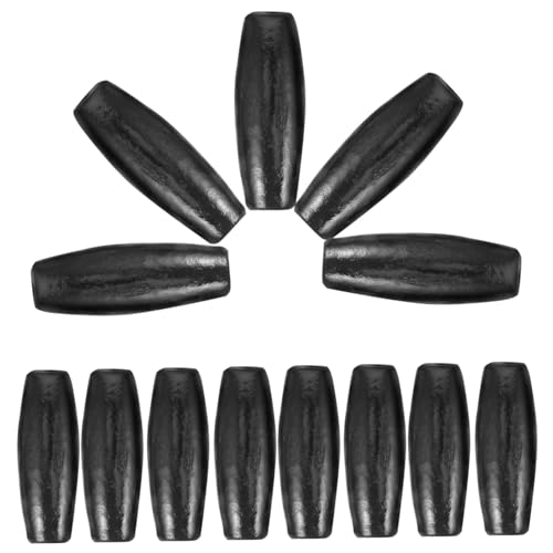 SAFIGLE 50 Stück Ovale Holzperlen Naturbelassen Stabile DIY Spacer Beads für Armband Schmuckherstellung Basteln mit Lochdurchmesser SAFIGLE 50 Stück Ovale Holzperlen Naturbelassen Stabile DIY Spacer Beads für Armband Schmuckherstellung Basteln mit Lochdurchmesser von SAFIGLE