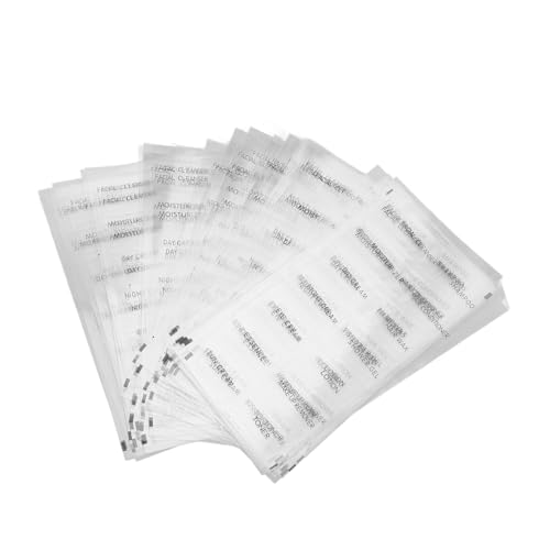 SAFIGLE 50 Stück Reise Flaschen Etiketten Transparent Badezimmer Aufkleber Für Shampoo Hautpflege Organisieren Leicht Abziehbar Wiederverwendbar Für Reise Und Zuhause SAFIGLE 50 Stück Reise Flaschen Etiketten Transparent Badezimmer Aufkleber Für Shampoo Hautpflege Organisieren Leicht Abziehbar Wiederverwendbar Für Reise Und Zuhause von SAFIGLE