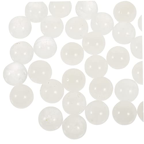 SAFIGLE 50 Stück Rollerflasche klein Nachfüllung tragbar Herstellung Aroma dekorative Kristallperlen keine Lochperlenmasse DIY Schmuckperlen kein Loch sphärische Perlen natürlicher Spat SAFIGLE 50 Stück Rollerflasche klein Nachfüllung tragbar Herstellung Aroma dekorative Kristallperlen keine Lochperlenmasse DIY Schmuckperlen kein Loch sphärische Perlen natürlicher Spat von SAFIGLE