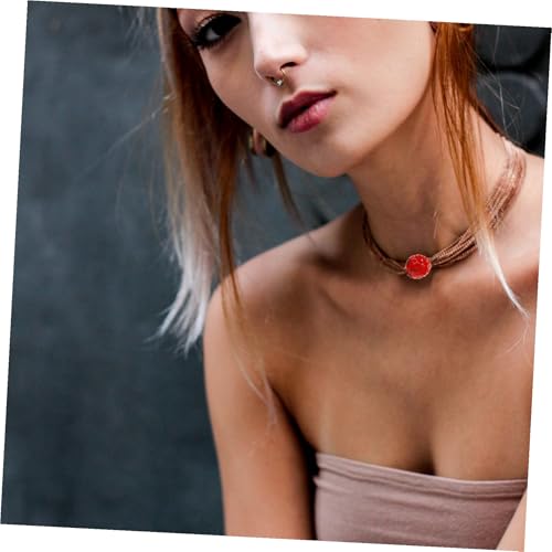 SAFIGLE 50 Stück Rote Transparente Kristall Erdbeerperlen für Schmuckherstellung DIY Charms Material für Halsketten Armbänder und Bastelprojekte SAFIGLE 50 Stück Rote Transparente Kristall Erdbeerperlen für Schmuckherstellung DIY Charms Material für Halsketten Armbänder und Bastelprojekte von SAFIGLE