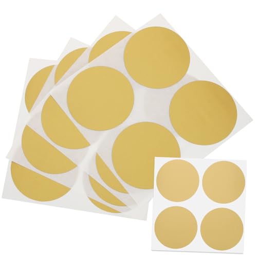 SAFIGLE 50 Stück Runde Kratzaufkleber Goldfarbene Scratch Off Sticker DIY für Gender Reveal Party Spiele Karten Scrapbooking Aufkleber zum Selbstgestalten SAFIGLE 50 Stück Runde Kratzaufkleber Goldfarbene Scratch Off Sticker DIY für Gender Reveal Party Spiele Karten Scrapbooking Aufkleber zum Selbstgestalten von SAFIGLE