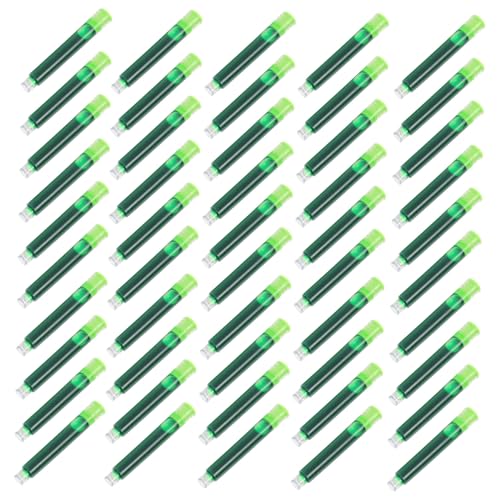 SAFIGLE 50 Stück Tintensäckchen für Füllfederhalter Tintenpatronen mit Hoher Absorptionsfähigkeit Farbige nicht Verformbare Nachfüllpatronen für Schüler und Bürogebrauch SAFIGLE 50 Stück Tintensäckchen für Füllfederhalter Tintenpatronen mit Hoher Absorptionsfähigkeit Farbige nicht Verformbare Nachfüllpatronen für Schüler und Bürogebrauch von SAFIGLE