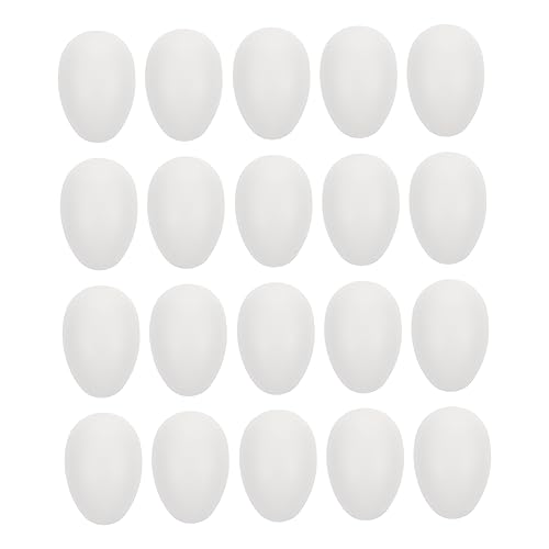 SAFIGLE 50 Stück nachgeahmte Eier osterei selber machen eier ostern baumschmuck Korb Körbe osterei dekoration selber machen ei dekor selber machen Nachfüllung Modell Schokolade Anhänger von SAFIGLE