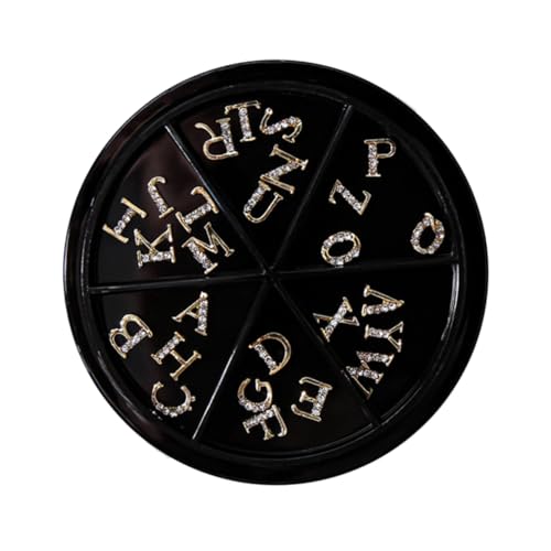 SAFIGLE 52Stücke Nail Art Charm Teiliges DIY Nagelkunst Zubehör Glänzender und Silberfarbe Nageldesigns für Anfänger und Profis SAFIGLE 52Stücke Nail Art Charm Teiliges DIY Nagelkunst Zubehör Glänzender und Silberfarbe Nageldesigns für Anfänger und Profis von SAFIGLE