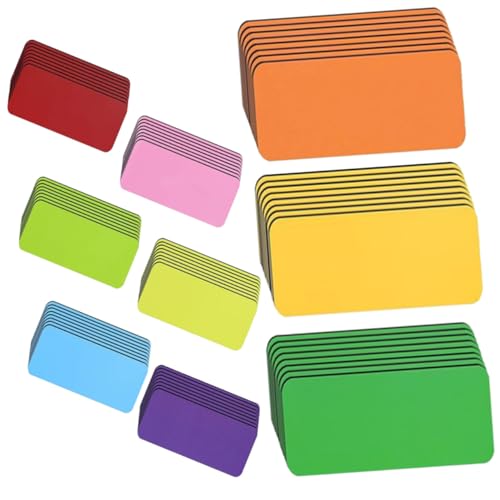 SAFIGLE 54 Stück Teiliges Magnetisches Beschreibbar Bunte Kühlschrank Whiteboard etiketten Wiederverwendbare Selbsthaftende Magnet tags für Schule Büro und Zuhause Vielseitig Einsetzbar SAFIGLE 54 Stück Teiliges Magnetisches Beschreibbar Bunte Kühlschrank Whiteboard etiketten Wiederverwendbare Selbsthaftende Magnet tags für Schule Büro und Zuhause Vielseitig Einsetzbar von SAFIGLE