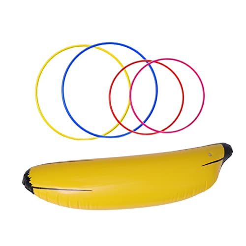 SAFIGLE 5st Spielzeug Für Den Strand Bananen-ringwurfspiel Ringwurfreifen Aufblasbarer Bananenringwurf Junggesellenabschiedszubehör Banane Aufblasen Ringe Werfen Obst Braut Große Banane SAFIGLE 5st Spielzeug Für Den Strand Bananen-ringwurfspiel Ringwurfreifen Aufblasbarer Bananenringwurf Junggesellenabschiedszubehör Banane Aufblasen Ringe Werfen Obst Braut Große Banane von SAFIGLE