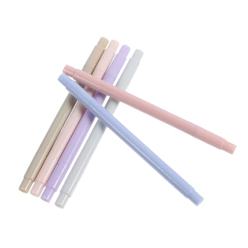 SAFIGLE 6 Stück Dual tip Textmarker Pastellfarben Markierstifte für Schule und Büro Weiche Keilspitze Farbenfrohe Scrapbook Marker zum Hervorheben und Notizen Machen von SAFIGLE