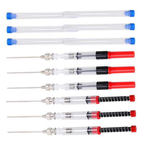 SAFIGLE 6 Stück Teiliges Füllfederhalter Tintenkonverter aus Metall und Kunststoff Kompakte Tintenabsorber zum Schnellen Nachfüllen Langlebige Füller Nachfüllrohre für Präzises SAFIGLE 6 Stück Teiliges Füllfederhalter Tintenkonverter aus Metall und Kunststoff Kompakte Tintenabsorber zum Schnellen Nachfüllen Langlebige Füller Nachfüllrohre für Präzises von SAFIGLE