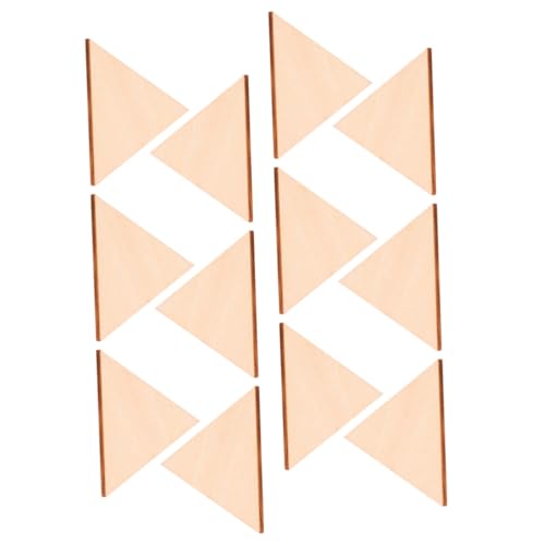 SAFIGLE 60 Stück Dreieckige Holzstücke Unbehandelt Dreieck Holzplatten Zum Basteln Anhänger Selber Machen Für DIY Dekoration Schulprojekte Und Wohnkultur SAFIGLE 60 Stück Dreieckige Holzstücke Unbehandelt Dreieck Holzplatten Zum Basteln Anhänger Selber Machen Für DIY Dekoration Schulprojekte Und Wohnkultur von SAFIGLE