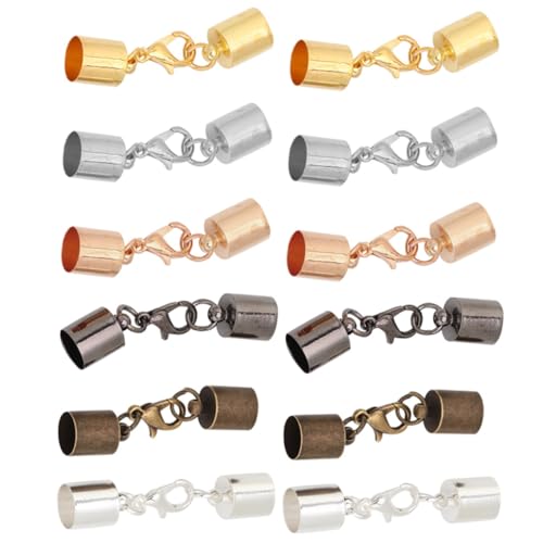 SAFIGLE 60 Stück Teiliges Metall Karabinerverschlüsse Schmuckverbinder für DIY Ketten Armbänder Schlüsselanhänger Langlebiges Legierungsmaterial Vielseitig Einsetzbar für SAFIGLE 60 Stück Teiliges Metall Karabinerverschlüsse Schmuckverbinder für DIY Ketten Armbänder Schlüsselanhänger Langlebiges Legierungsmaterial Vielseitig Einsetzbar für von SAFIGLE