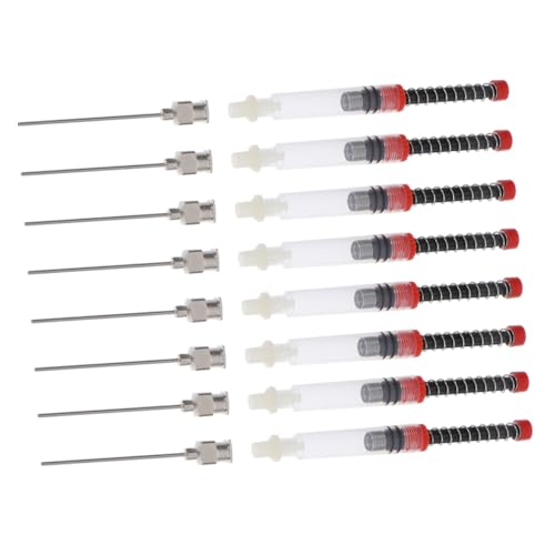 SAFIGLE 8 Stück Teiliges Füllfederhalter Tintenabsauggerät Praktisches Nachfüllwerkzeug für Füller Langlebig und Einfach zu Bedienen Geeignet für Schule und Büro SAFIGLE 8 Stück Teiliges Füllfederhalter Tintenabsauggerät Praktisches Nachfüllwerkzeug für Füller Langlebig und Einfach zu Bedienen Geeignet für Schule und Büro von SAFIGLE