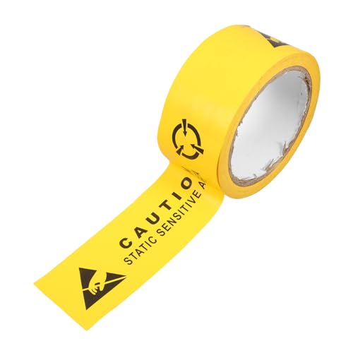 SAFIGLE Anti static Warnband Selbstklebend Bodenmarkierung für Baustellen Sicherheitswarnung Dauerhaftes Warnzeichenband aus Robustem Material für Elektroschutz SAFIGLE Anti static Warnband Selbstklebend Bodenmarkierung für Baustellen Sicherheitswarnung Dauerhaftes Warnzeichenband aus Robustem Material für Elektroschutz von SAFIGLE