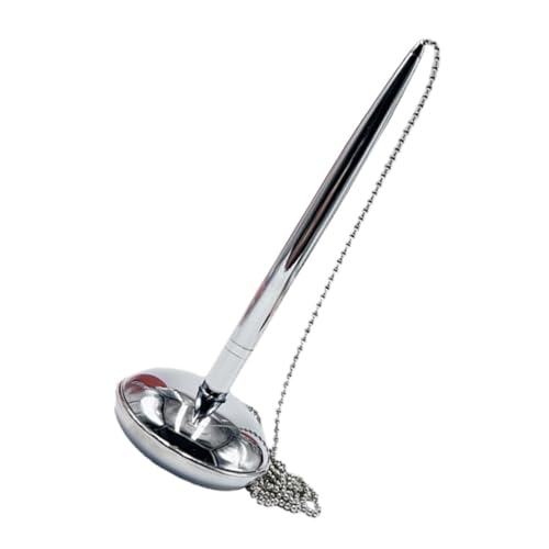 SAFIGLE Bank Counter Stift mit Kette Ergonomischer Griff Langlebige Farbversiegelung Elegantes Design für Büro Hotels Empfangsschalter Multifunktionaler Unterschriften Kugelschreiber SAFIGLE Bank Counter Stift mit Kette Ergonomischer Griff Langlebige Farbversiegelung Elegantes Design für Büro Hotels Empfangsschalter Multifunktionaler Unterschriften Kugelschreiber von SAFIGLE