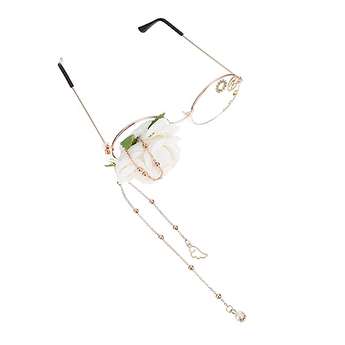 SAFIGLE Cosplay Brillenkette Lolita Retro Steampunk Brillen Verstellbarer Metallrahmen Accessoire Für Den Anlass SAFIGLE Cosplay Brillenkette Lolita Retro Steampunk Brillen Verstellbarer Metallrahmen Accessoire Für Den Anlass von SAFIGLE