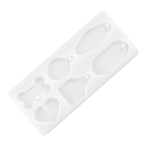 SAFIGLE DIY Silikonform Hundeknochen Anhänger Mold für Epoxidharz Gießen Langlebig Flexibel Form für Individuelle DIY Dekoration und Geschenkideen von SAFIGLE