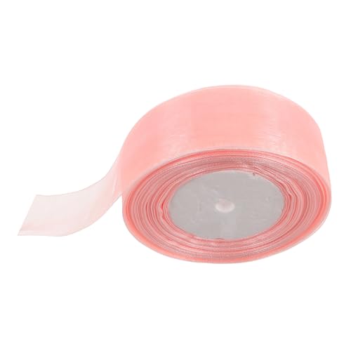 SAFIGLE Dekoratives Chiffonband 457 M Transparentes Rosa Organzaband Für Feiertage Partys Basteln Geschenkverpackungen Blumenarrangements Schleifenherstellung Verpackungen SAFIGLE Dekoratives Chiffonband 457 M Transparentes Rosa Organzaband Für Feiertage Partys Basteln Geschenkverpackungen Blumenarrangements Schleifenherstellung Verpackungen von SAFIGLE